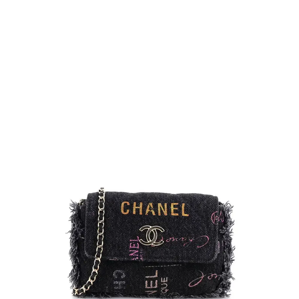 Chanel Denim Mood Flap Clutch With #259701C29B